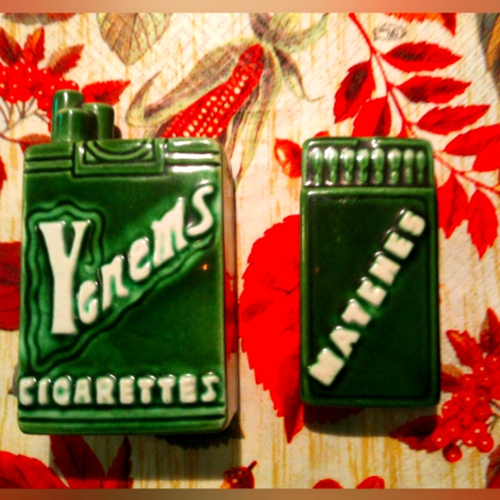 Rare Yenems salt and pepper shakers
